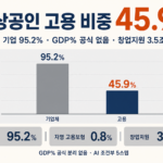 소상공인 고용 비중 45.9% 창업지원 3.5조 AI 시대 인포그래픽