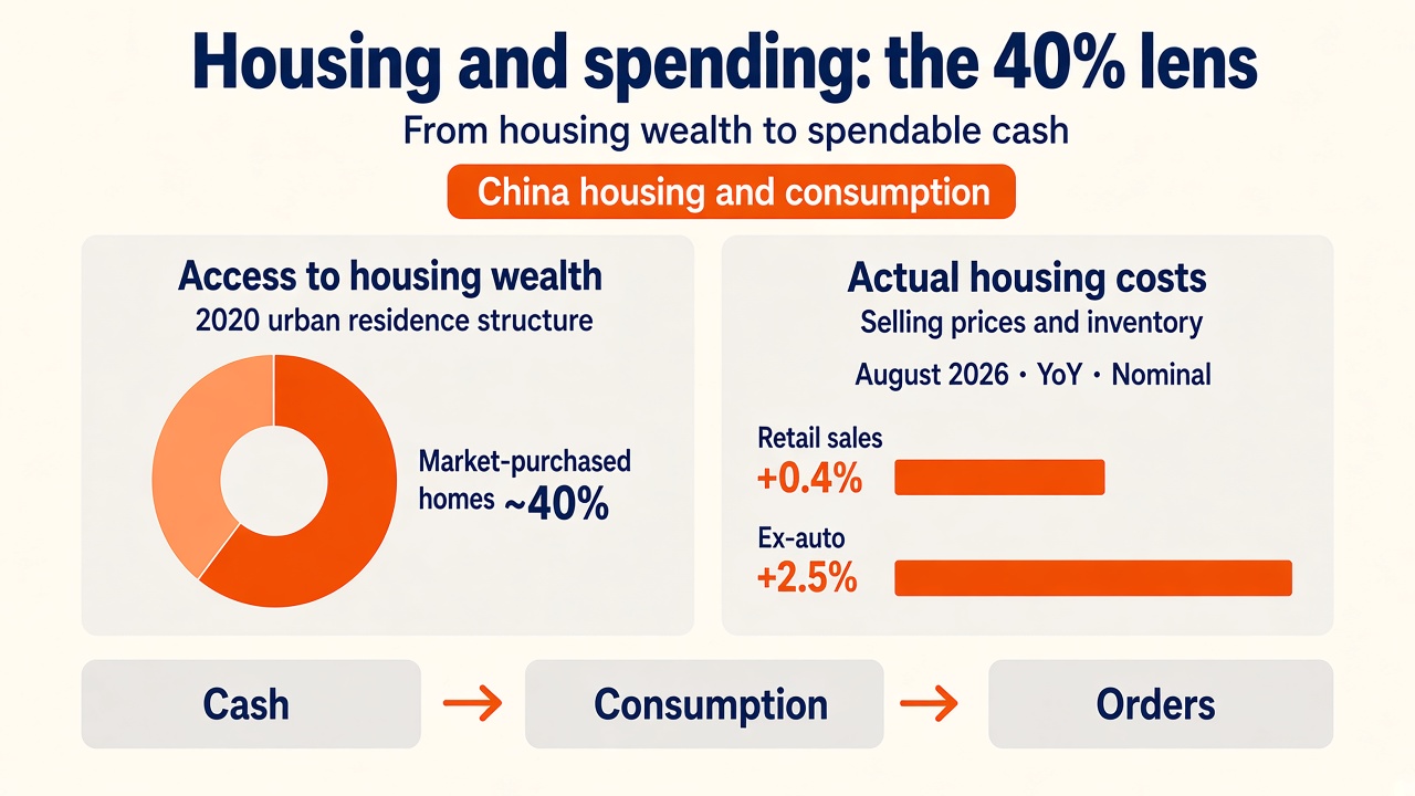 China housing and consumption — the limits behind the 40% figure