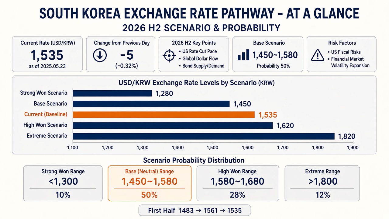 Korea Exchange Rate: What Can Actually Lower USD/KRW?