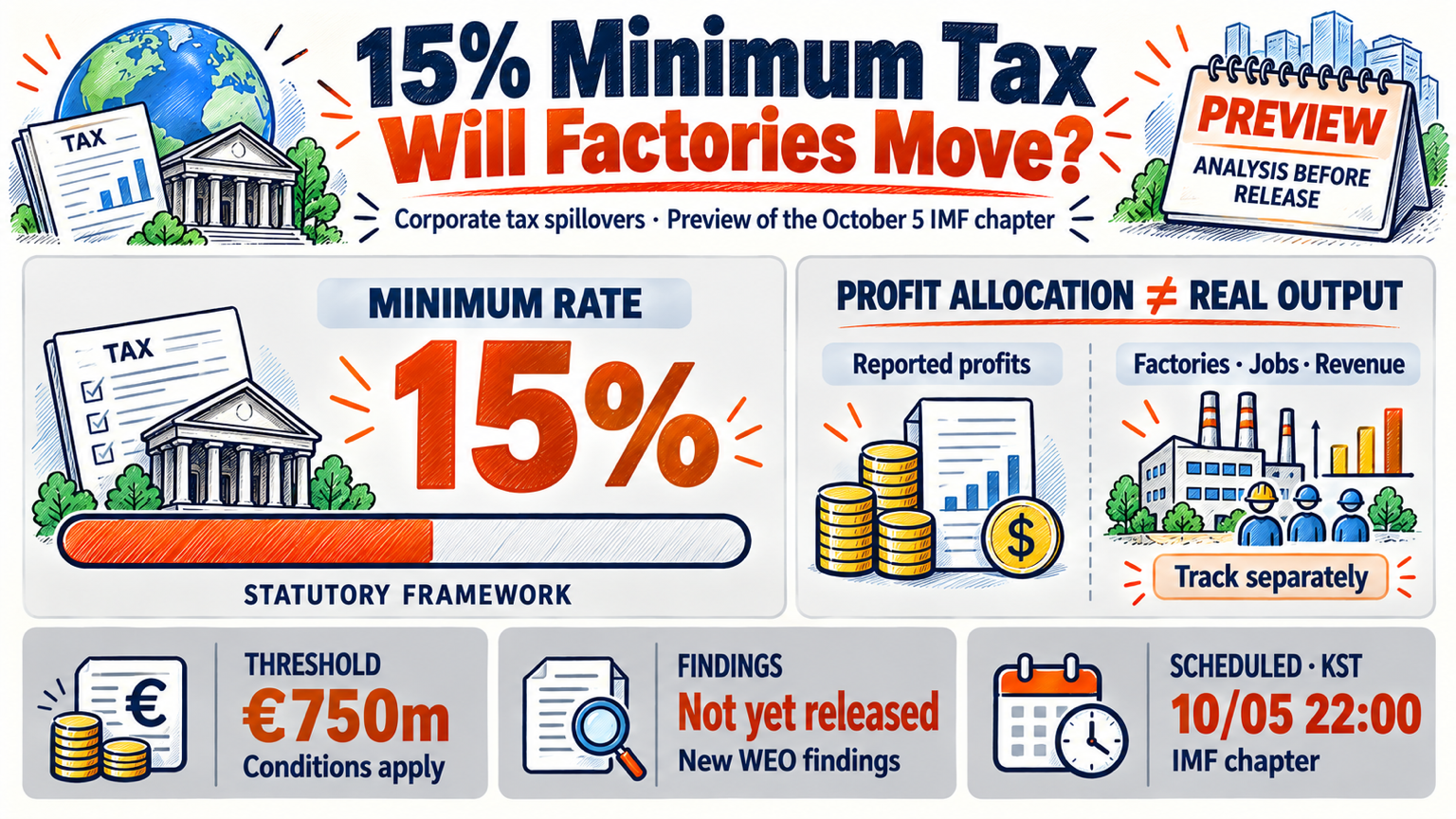 Corporate Tax Spillovers 2026: Will a 15% Minimum Move Profits or Factories?